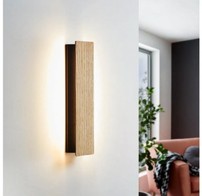 Eglo 901741 - LED fali lámpa ZUBIALDE LED/12W/230V 3000K barna