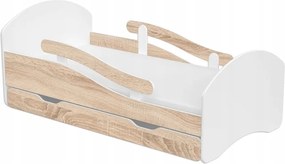 Gyerekágy Leo 160x70 fehér-sonoma