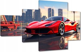 Vászonkép 130x80 Piros Ferrari