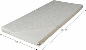 Matrac rugalmas poliuretán habból, 90x200, MONTANA
