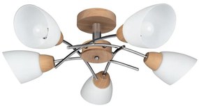 Spot-Light 8141574 - VILETTA 5xE27/40W/230V mennyezeti lámpa