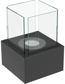 BIO kandalló TANGO2 35,3x25 cm, 1 kW, fekete, TANGO2/CZARNY/TUV