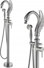 Kádtöltő csaptelep szabadonálló Old Retro Inox IX Acél