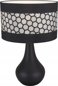 Wanda asztali éjjeli lámpa E14 fekete