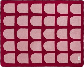 Piros-rózsaszín takaró 150x200 cm Gilli – noo.ma