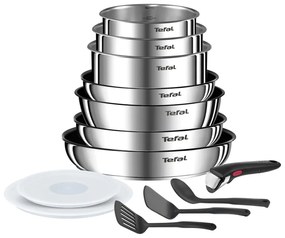 Rozsdamentes acél edény készlet 13 db-os INGENIO Emotion L897DS04 – Tefal