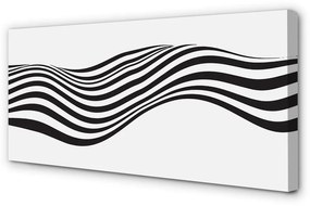 Canvas képek Zebra csíkos hullám 100x50 cm