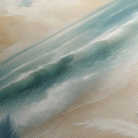Kép – Festett strand lágy színekben (70x50 cm)