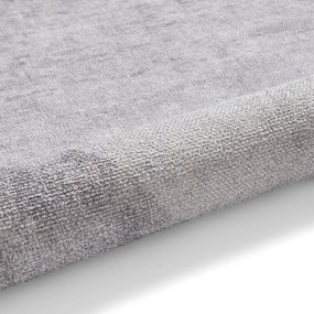 Világosszürke mosható pamutkeverék szőnyeg 122x170 cm Whisper – Think Rugs