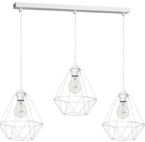 MILAGRO MLP7213 BASKET Többágú Függesztett Lámpa Fehér E27 IP20