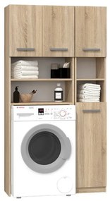 Marpol nyitott polcos fürdőszobai szett, sonoma