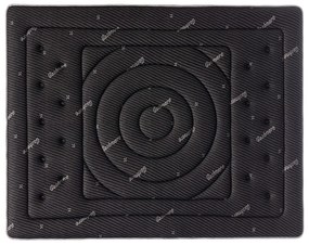 Közepes keménységű-extra kemény kétoldalas hab matrac 90x200 cm Premium Black Multizone – Moonia