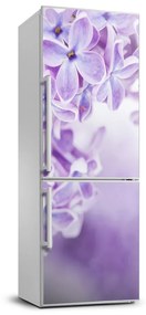 Matrica hűtőre Lila virágok FridgeStick-70x190-f-58135324