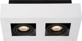 ITALUX IT8001S2-WH-BK CASEMIRO Kocka Mennyezeti Lámpa Fehér, Fekete GU10 IP20