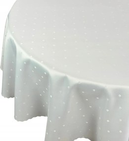Abrosz Foltálló Fehér Pöttyös Esküvői áldozás Kerék átm. 150 cm