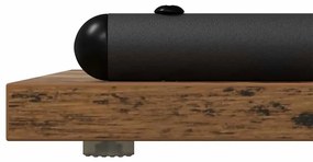 Konzolasztal polcokkal Régi fa 101 x 35 x 80.5 cm Faanyag