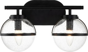 Hinkley Hollis HK-HOLLIS2-C-BK-BATH Fali lámpa 2x60W/E14 IP44