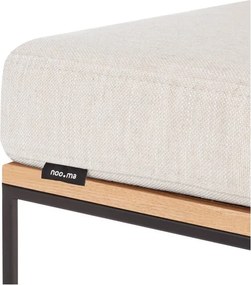 Bézs kárpitozott ülőke Feo – noo.ma