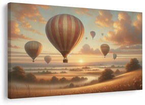 Kép ballonok az esti csendben