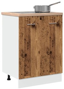 “Lyon” antik fa színű szerelt fa alsószekrény