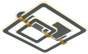 LED Dimmelhető mennyezeti lámpatest LED/140W/230V 3000-6500K + távirányító