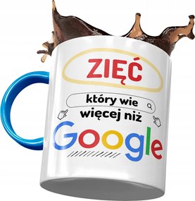 Kék Bögre Vőnek Születésnapra Ajándék Nyomtatott Fotóval