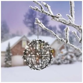 LED karácsonyi dekoráció, 200 LED, 230 V, átm. 20 cm