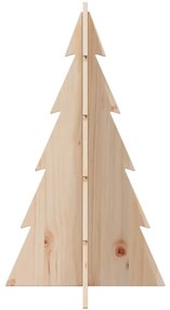 tömör fenyőfa karácsonyfa-dekoráció 80 cm
