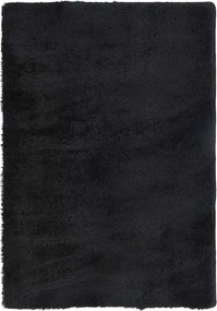 vidaXL fekete hosszú szálú NAVARRA bozontos szőnyeg 200x290 cm