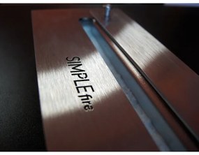 InFire - Sarok BIO kandalló 45x60 cm 3kW fekete