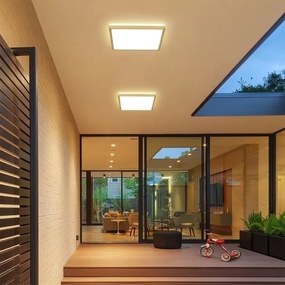 Brilagi - LED fürdőszobai lámpatest ultravékony LED/24W/230V 42x42 cm aranyszínű IP54