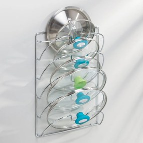 Classico fém fedőtartó, 10,5 cm x 28 cm - iDesign