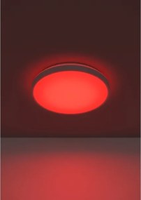 Eglo 300689 - LED RGBW dimmelhető mennyezeti lámpa MONTARELLINO-Z LED/18,5W/230V fehér + távirányító