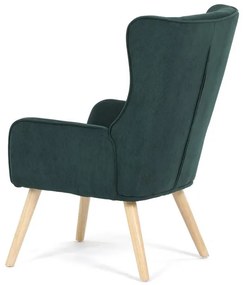 Zöld Kordbársony U-Fotel. AK-314 GRN2