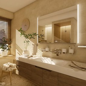 NIMCO ZP 11003VX - LED Fürdőszobai tükör háttérvilágítással 3000-6500K 70x80 cm IP44