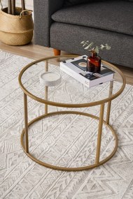 Dohányzóasztal Berlin - Gold 60