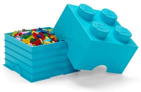 Azúrkék négyszögletes tárolódoboz - LEGO®