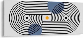 Kép - Minimalista absztrakció N⁰3 (120x50 cm)