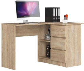 Sarok PC asztal Bodhi (szonoma tölgy) (J). Akció -17%. 1068794