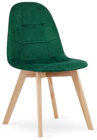 PreHouse BORA szék - sötétzöld bársony