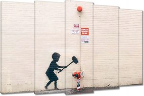 Festmények 150x95 Banksy Hydrant Graffiti