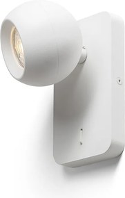 RENDL SIENA nástěnná bílá 230V LED GU10 9W
