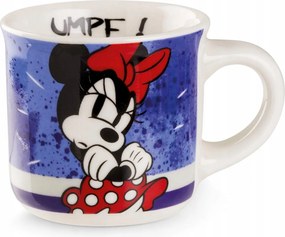 Porcelán eszpresszó bögre Minnie, kék