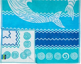 PANTELLERIA Strandtörölköző türkiz 165x90cm