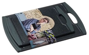 Vágódeszka készlet 2 db-os 25x37 cm – Holm