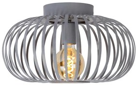 Lucide 78174/40/33 - Mennyezeti lámpa MANUELA 1xE27/60W/230V átm. 39,5 cm szürke