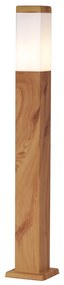 Modern kültéri állólámpa acélból, famintával, 80 cm, IP44 - Malois