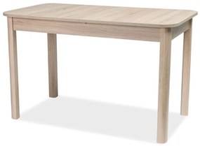 Széthúzható étkezőasztal 120-160 cm Daniel (szonoma tölgy + szonoma tölgy) (4 6 fő részére). 1050101