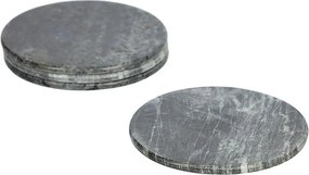 Szürke márvány poháralátét szett 4 db-os Tresa – Kave Home