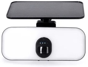 LED napelemes reflektor érzékelővel LED/13W/3,7V IP65 4000K